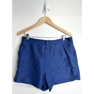Croft & Barrow Shorts‎ Womens Navy Blue High Waist Size 14